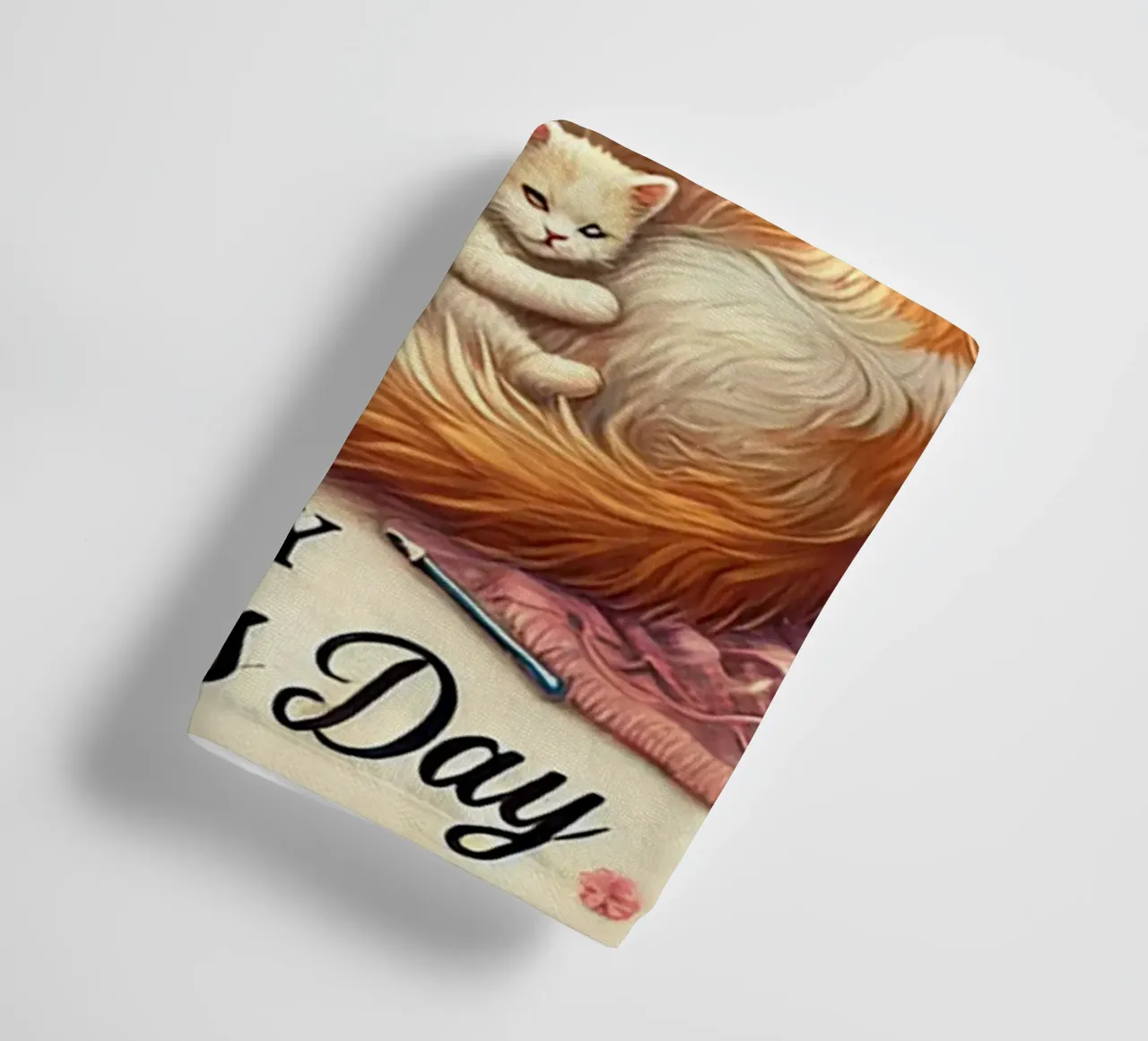 Happy Mother´s Day Kitty Cat Edition asciugamano da bagno da Vintage Van Gogh