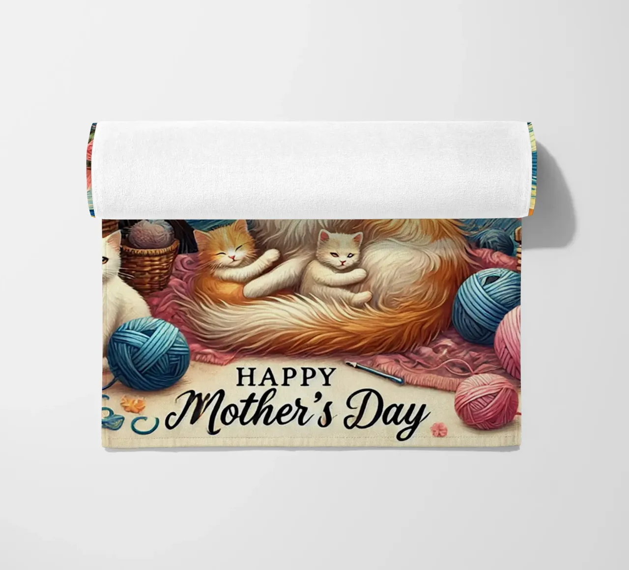 Happy Mother´s Day Kitty Cat Edition telo mare da Vintage Van Gogh