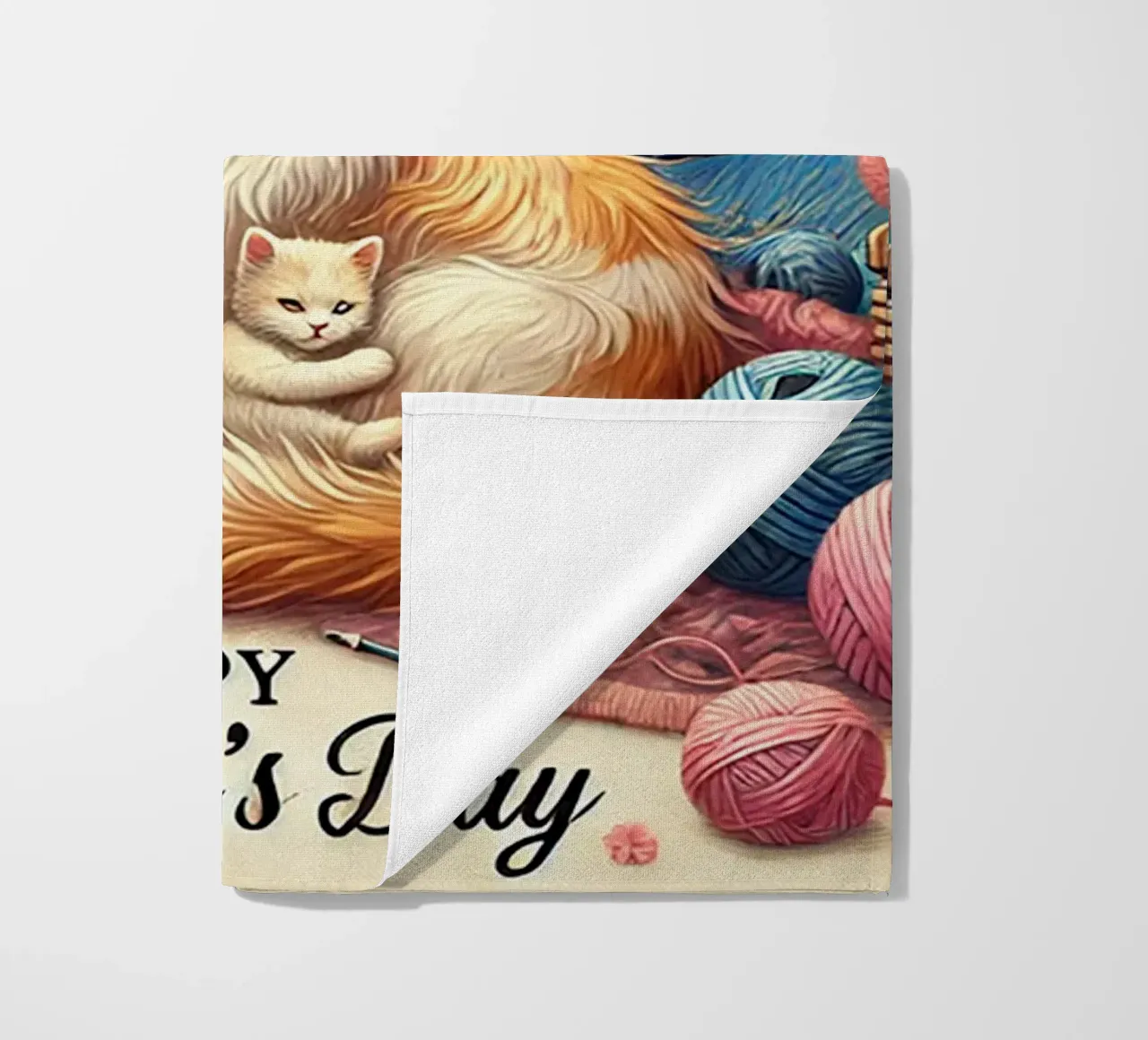 Happy Mother´s Day Kitty Cat Edition telo mare da Vintage Van Gogh