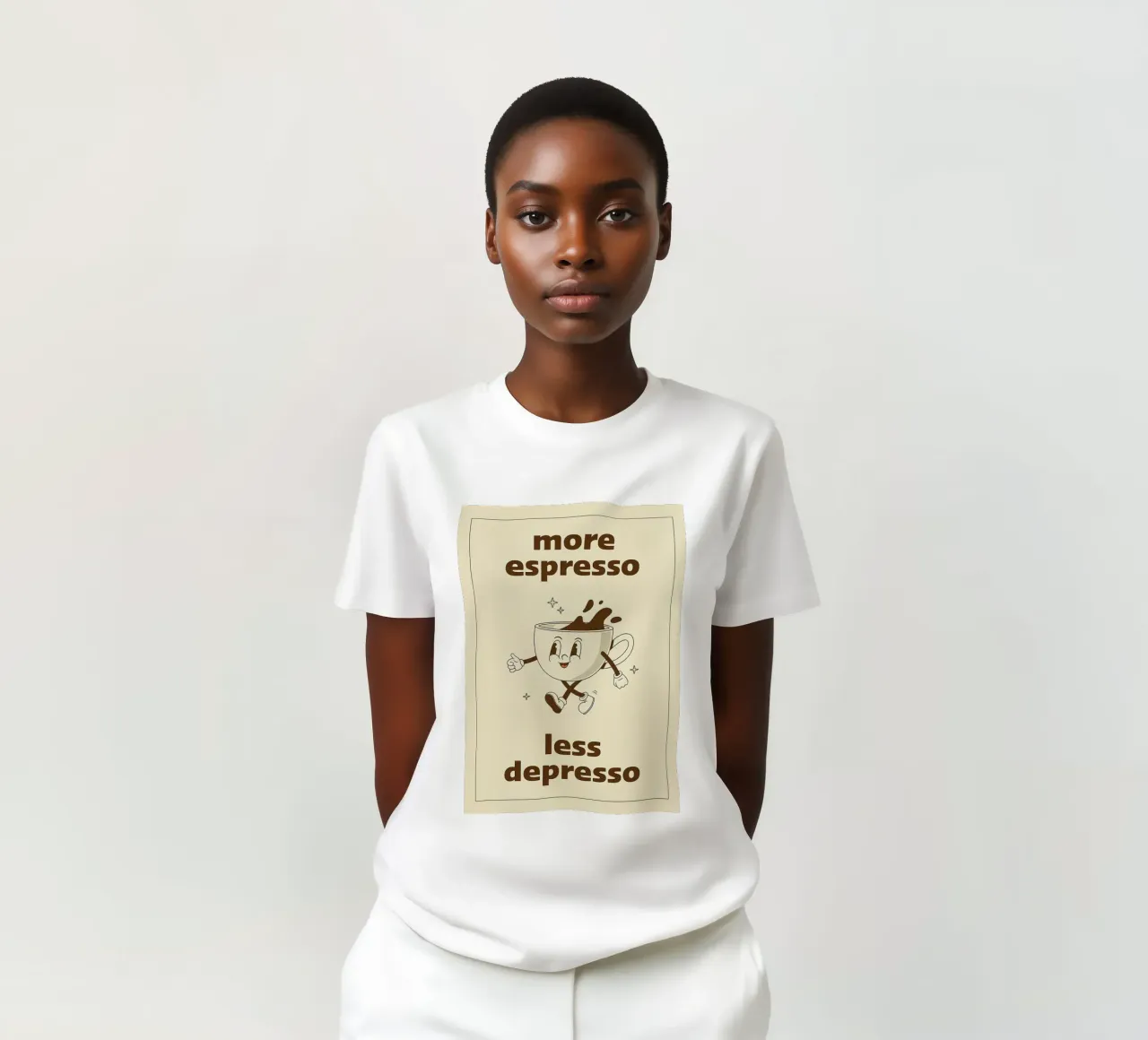 More Espresso Less Depresso t-shirt by Mildred Store