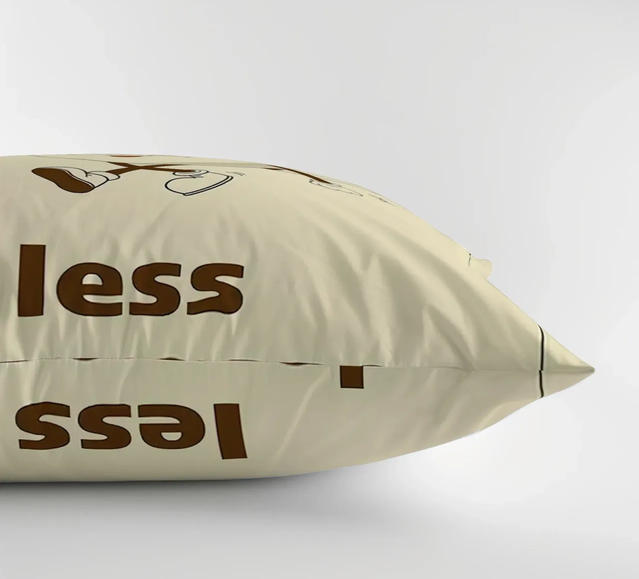 More Espresso Less Depresso decorative cushion by Mildred Store