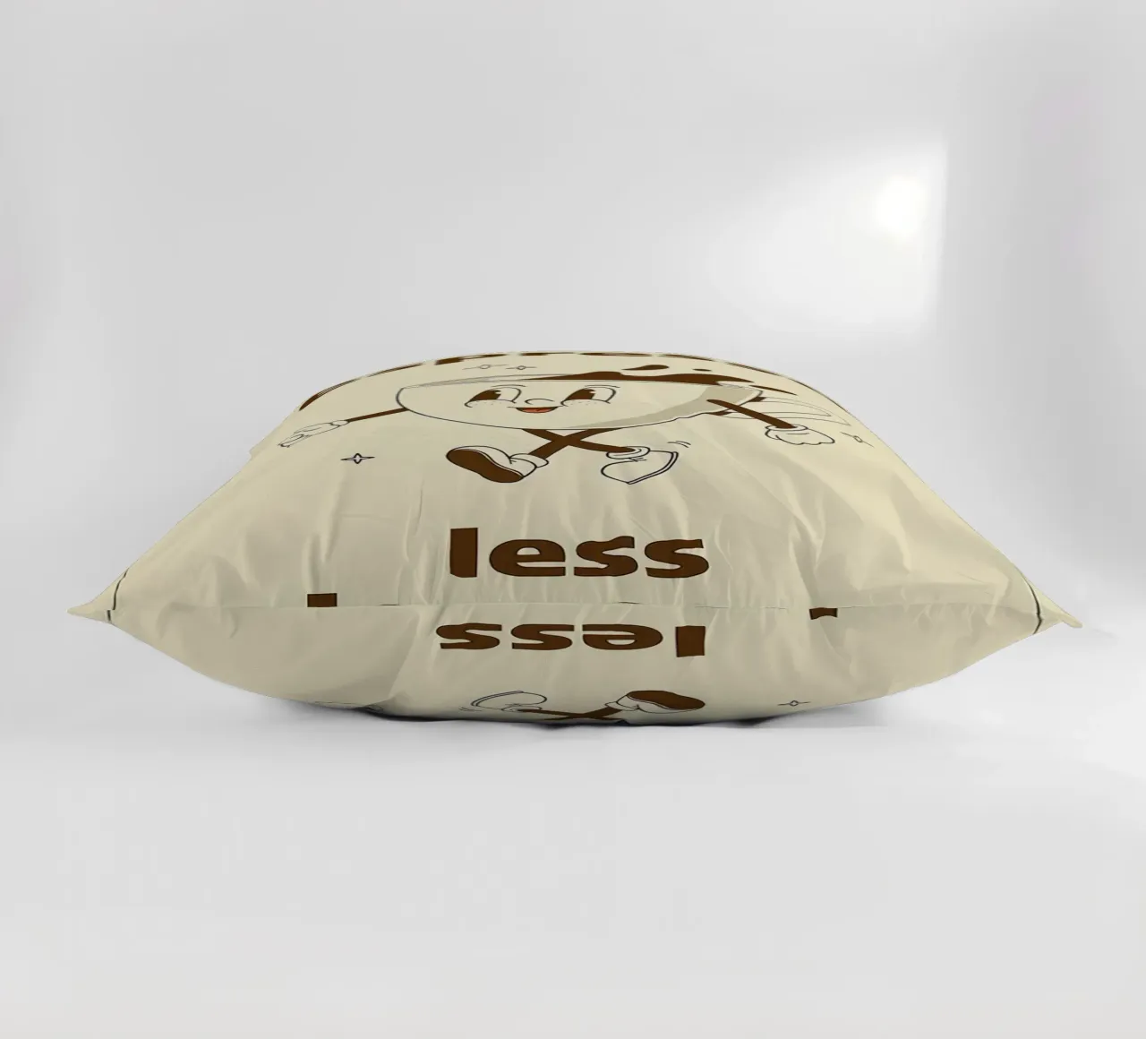 More Espresso Less Depresso decorative cushion by Mildred Store