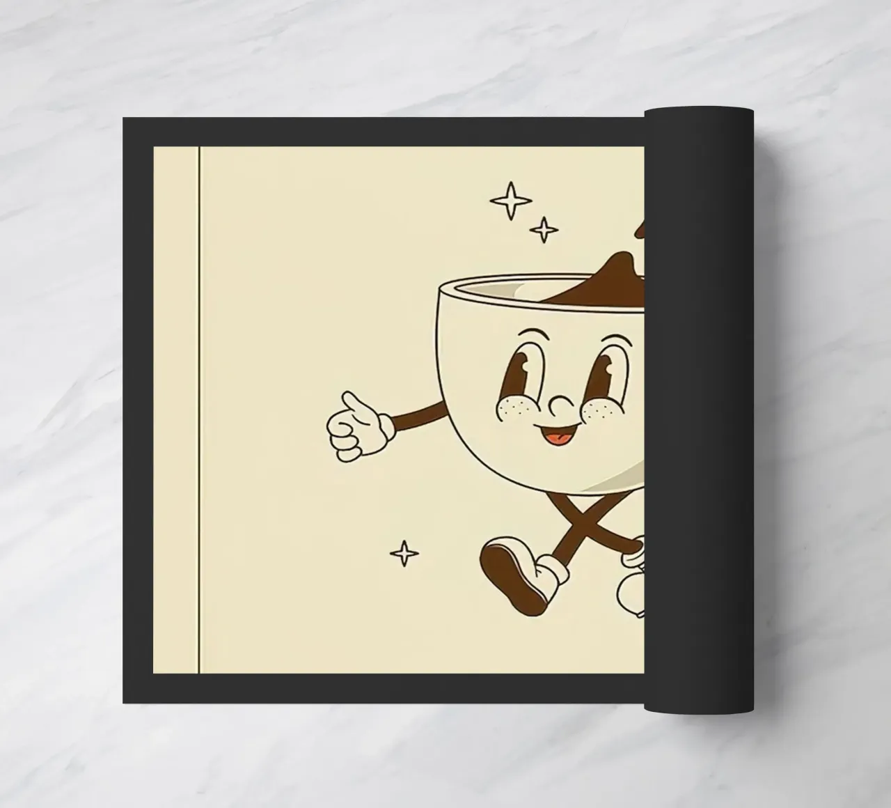 Meer Espresso Minder Depresso deurmat van Mildred Store