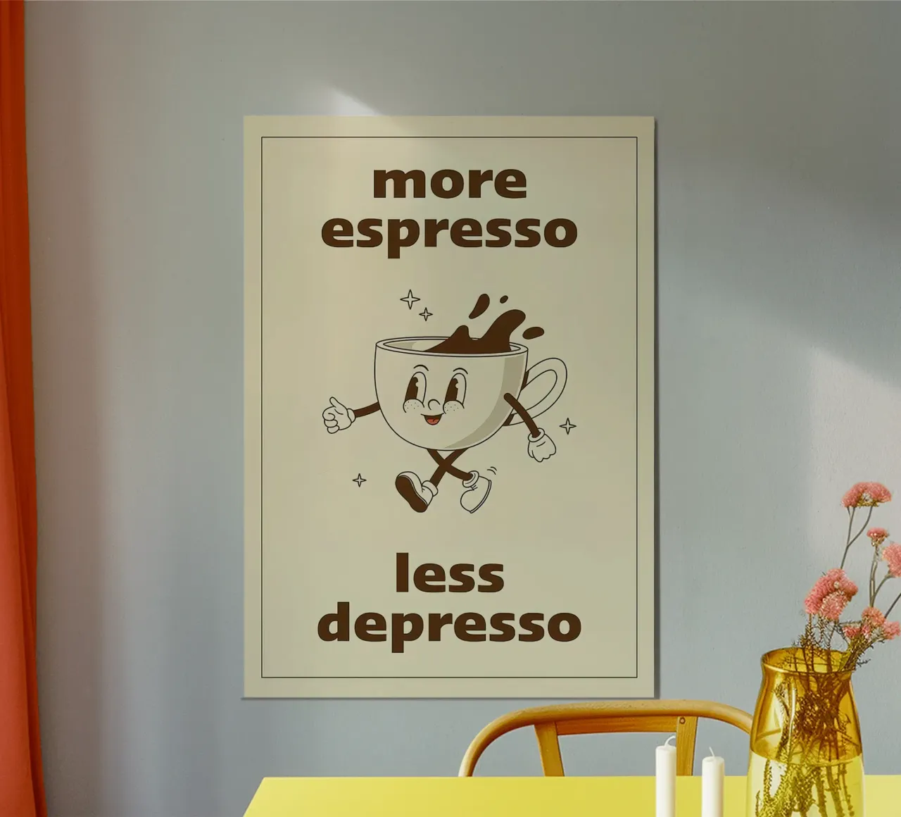More Espresso Less Depresso carta hahnemühle da Mildred Store