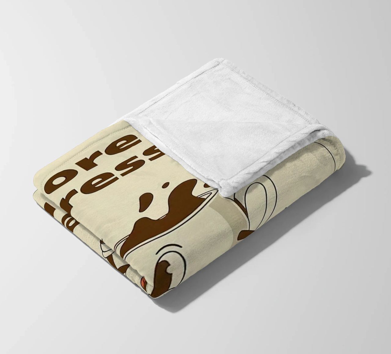 More Espresso Less Depresso coperta in pile da Mildred Store