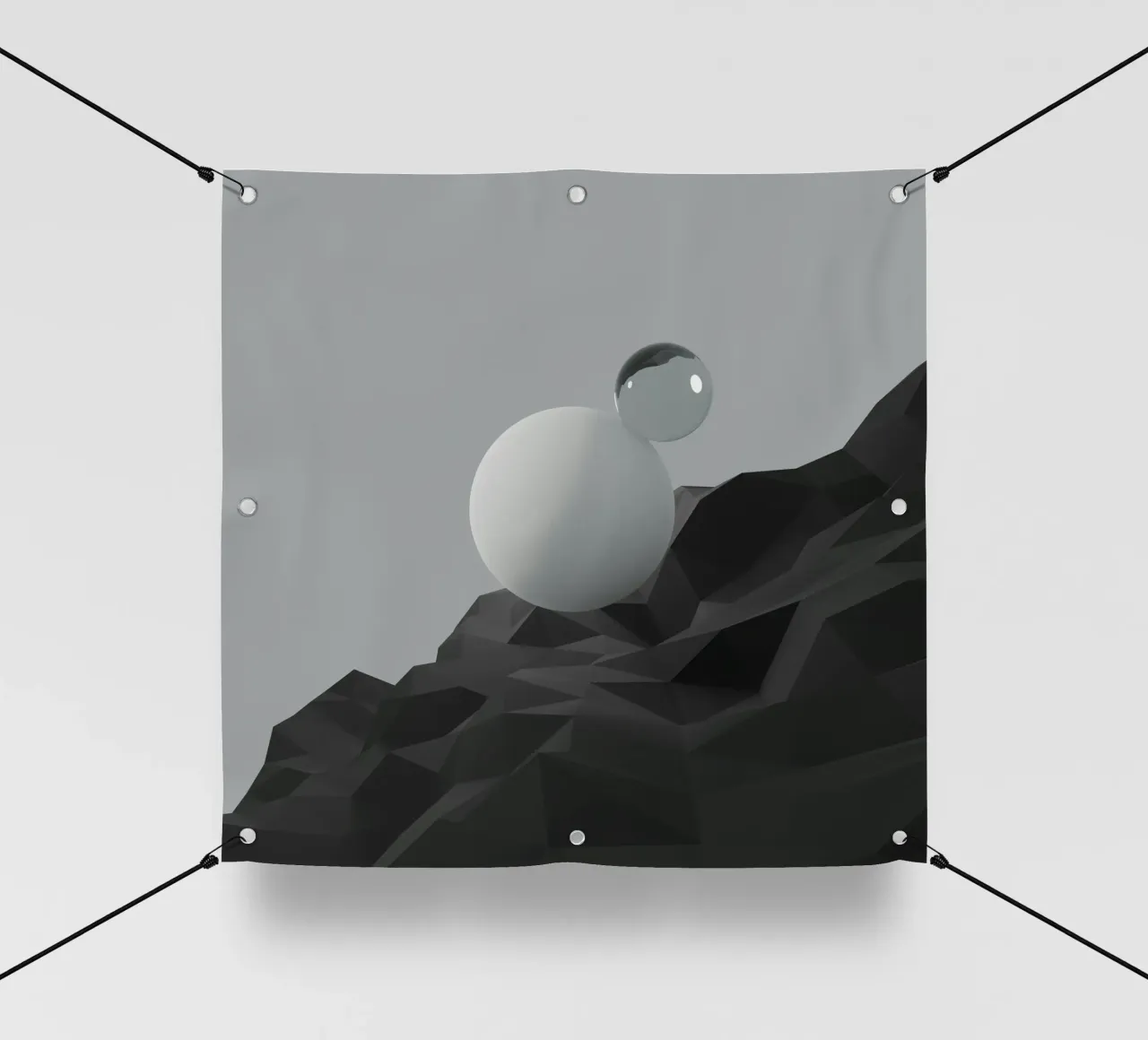 sfera geometrica telo in pvc da Earthly Visions
