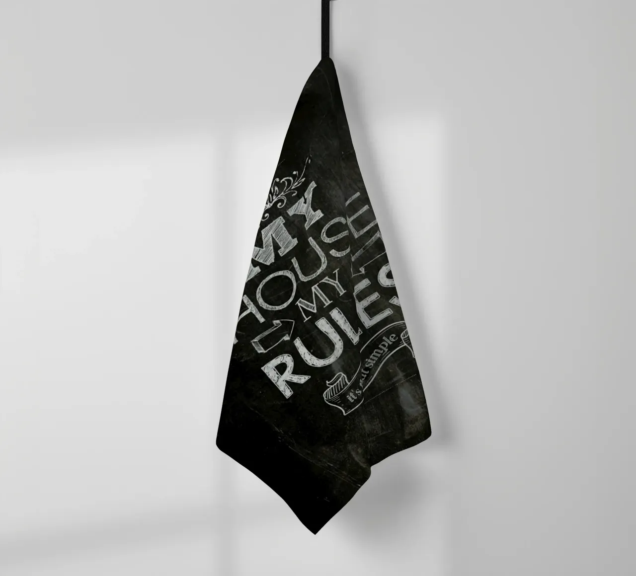 My house, my rules canovaccio da cucina da Rahma Projekt