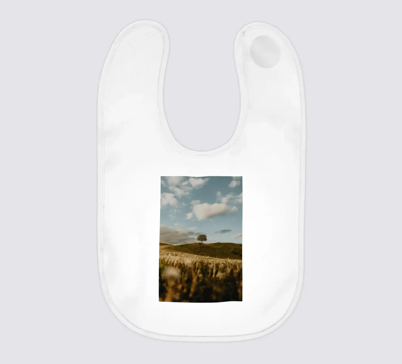 tree hill baby bib by Earthly Visions