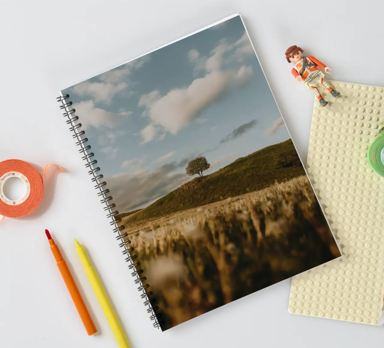 tree hill spiral notebook by Earthly Visions