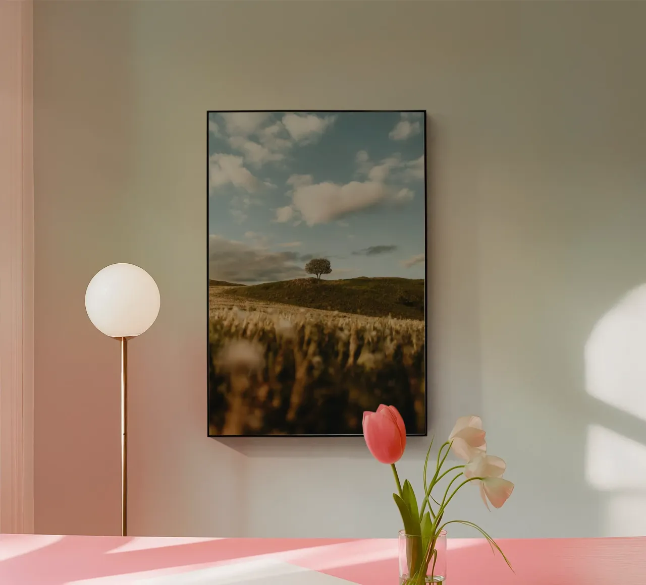 boomheuvel acryl van Earthly Visions