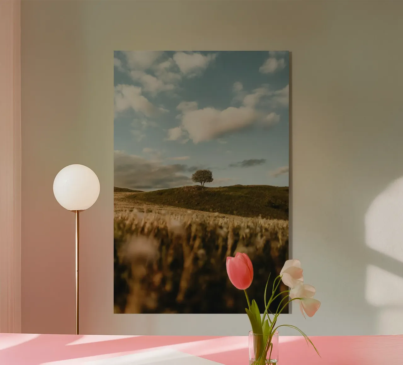 boomheuvel acryl van Earthly Visions