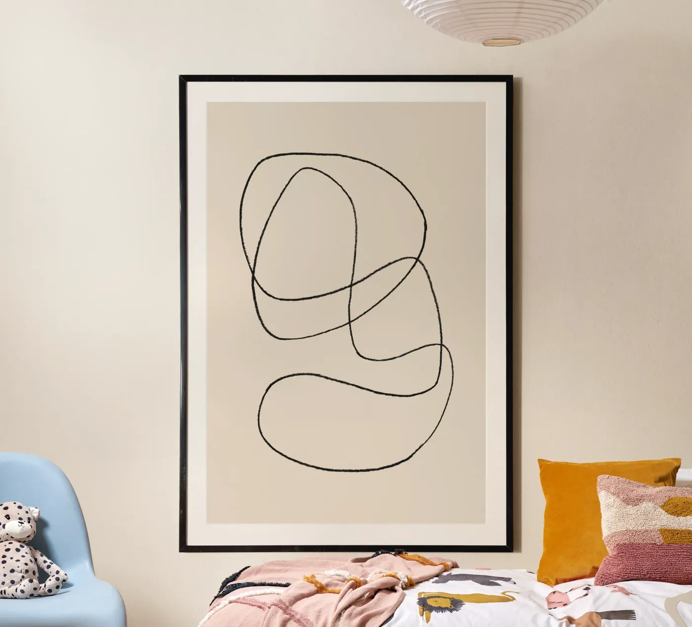 Pencil scribbles 1 poster by NouveauPrints