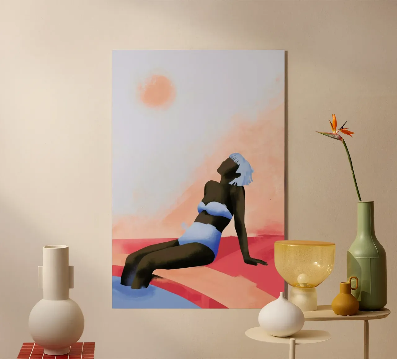 Blue Terracotta plexiglass da Pure