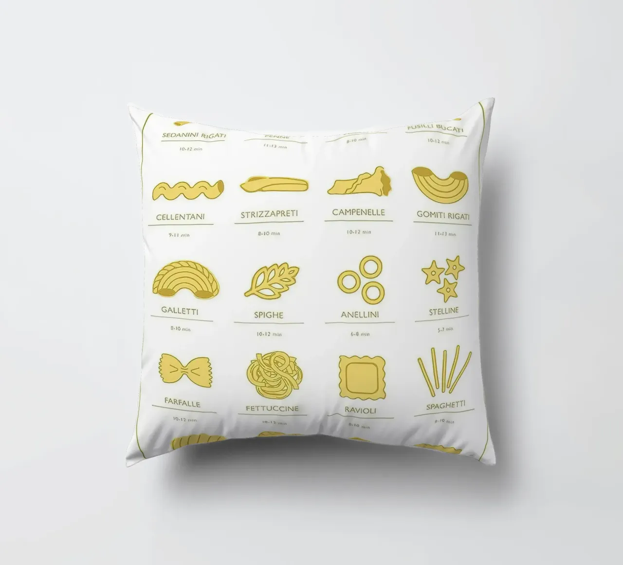 Guida ai tipi di pasta cuscino da Mildred Store