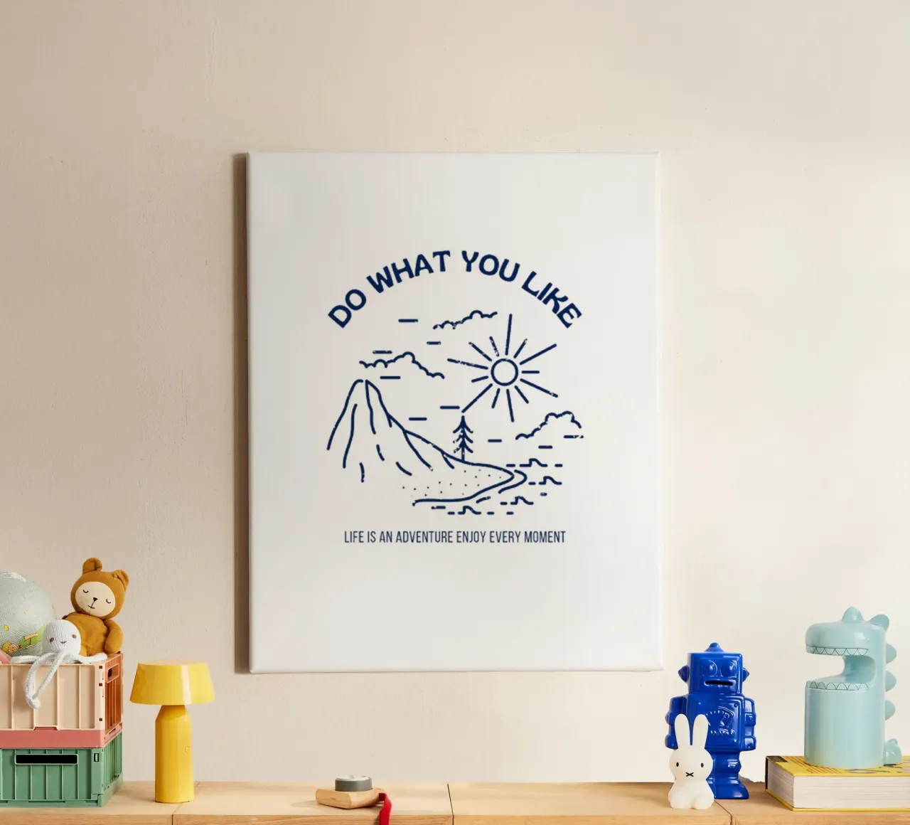 Do What You Like canvas by Olivia Creator