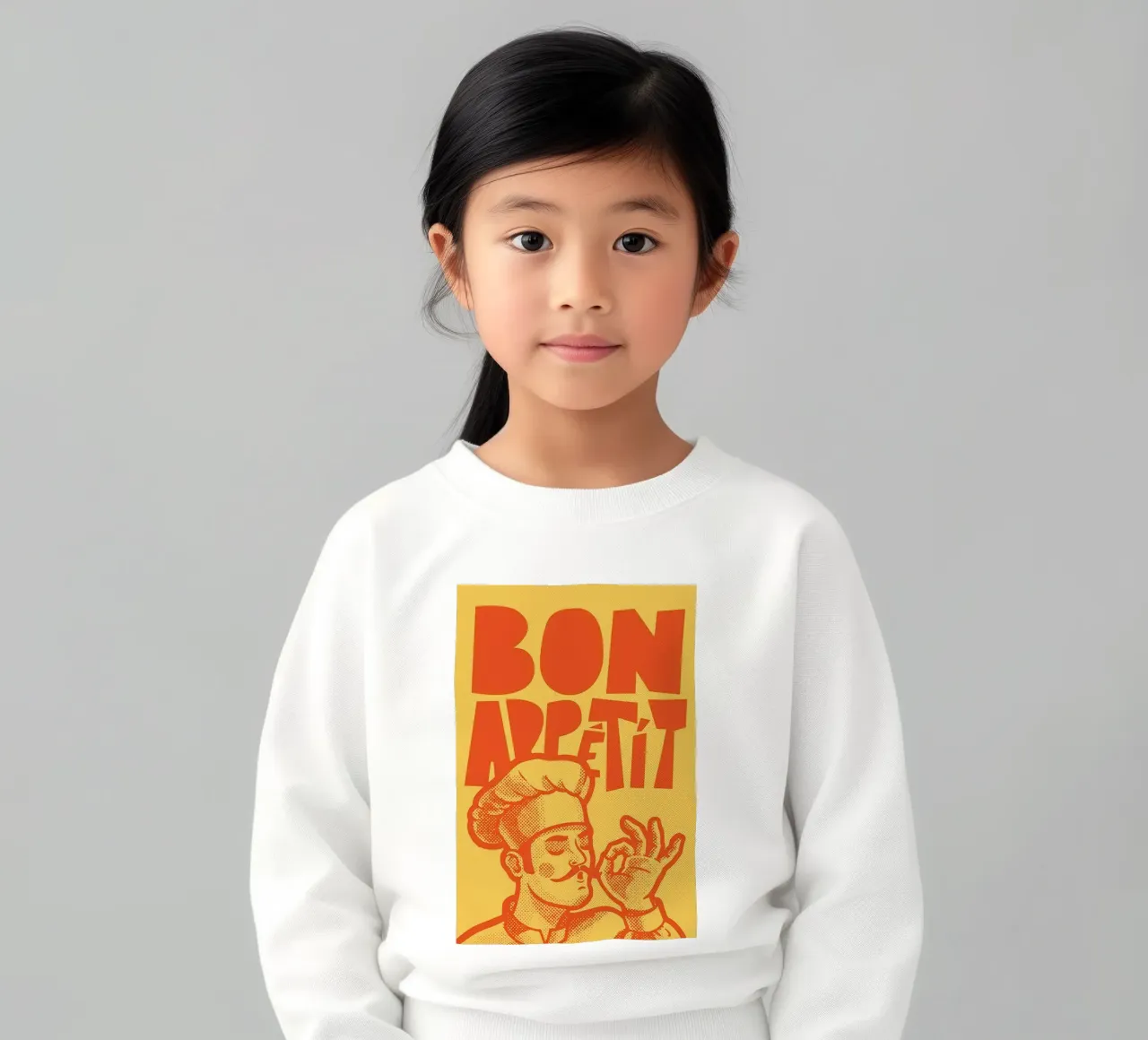 Bon Appetit dello chef felpa bambino da Mildred Store
