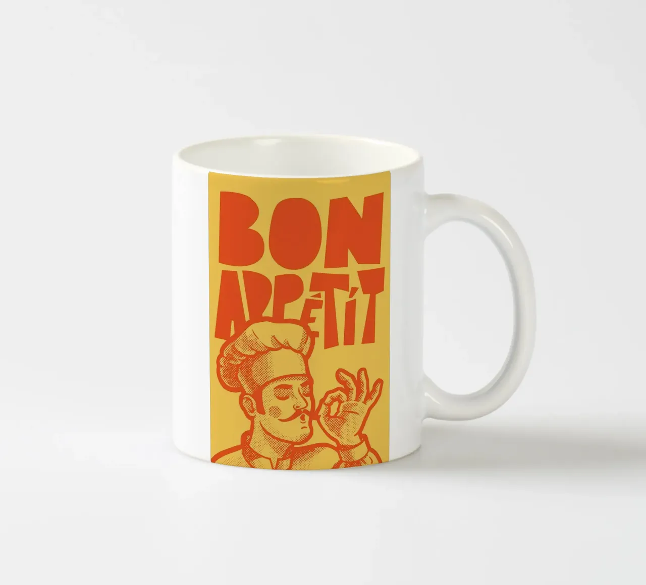 Bon Appetit dello chef tazza in ceramica da Mildred Store