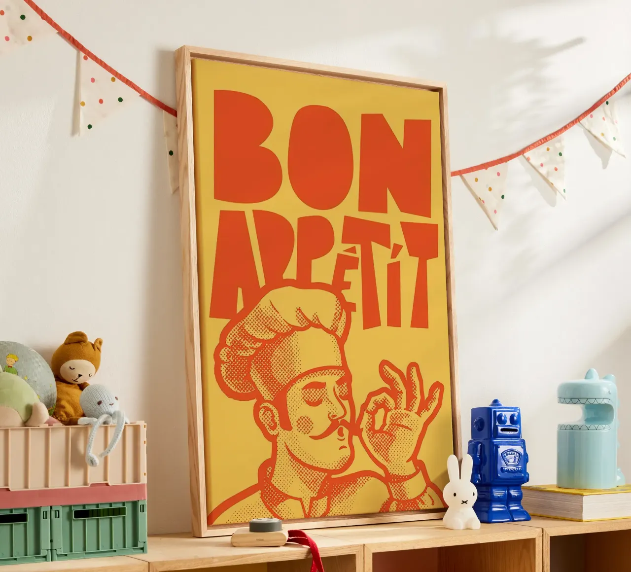 Bon Appetit dello chef tela da Mildred Store