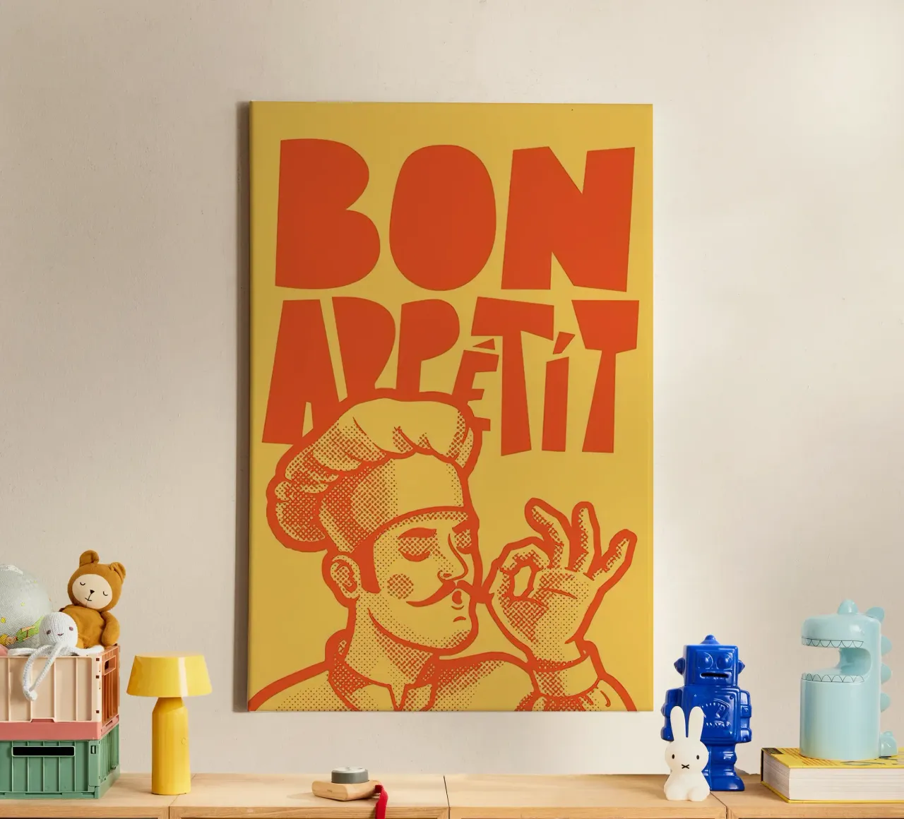 Bon Appetit dello chef tela da Mildred Store