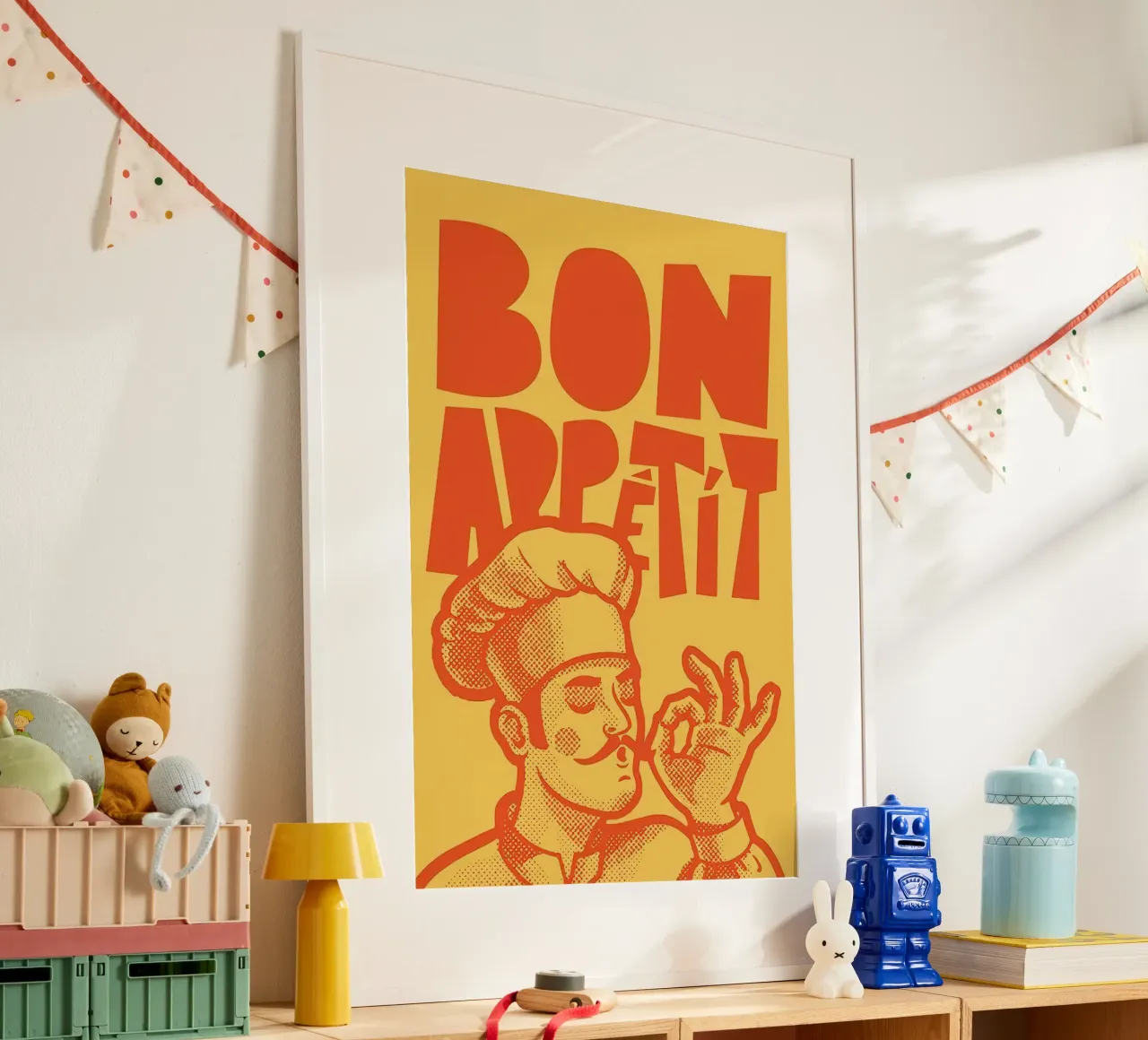 Bon Appetit dello chef carta hahnemühle da Mildred Store