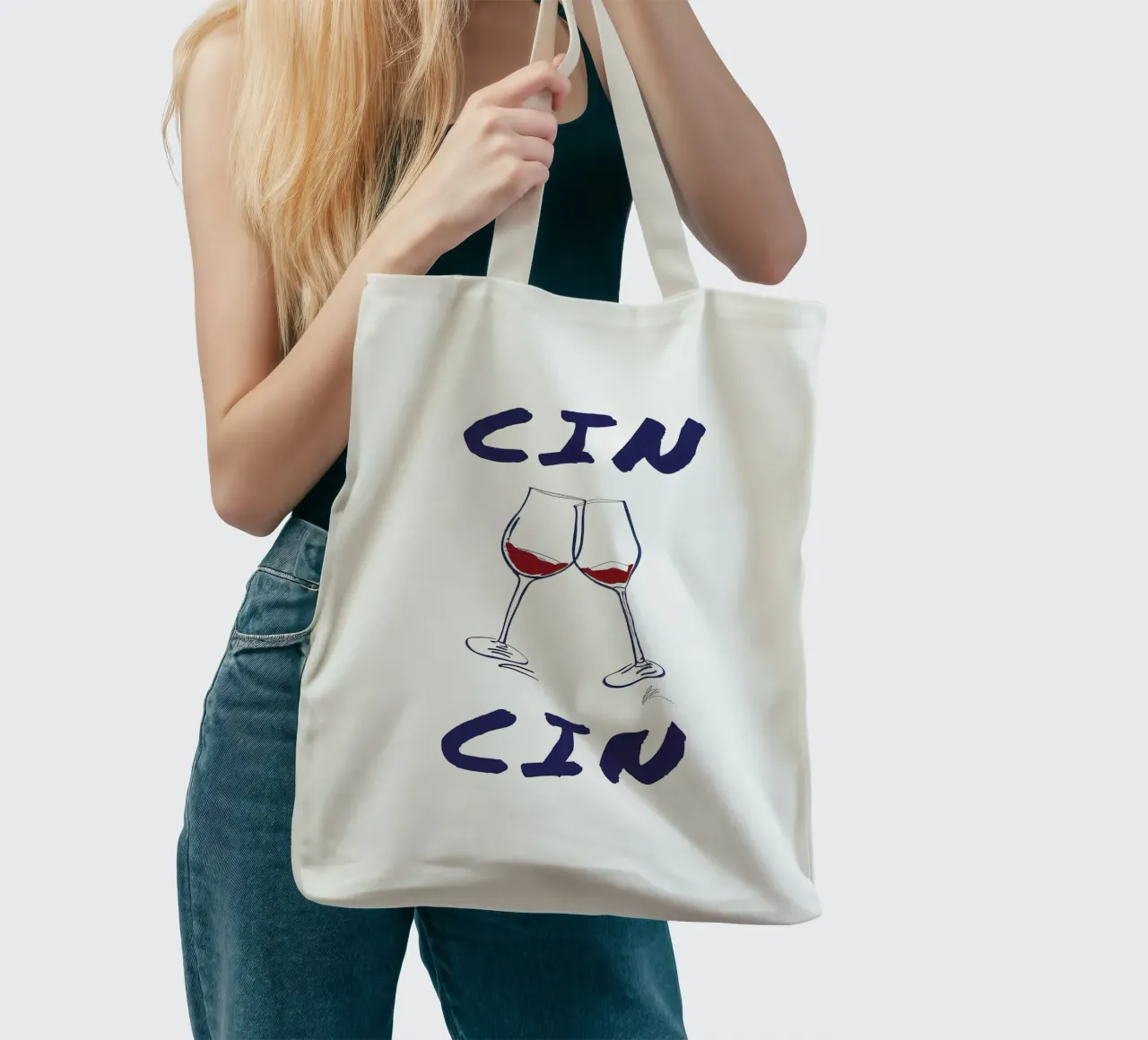 Cin Cin tote bag by Mildred Store