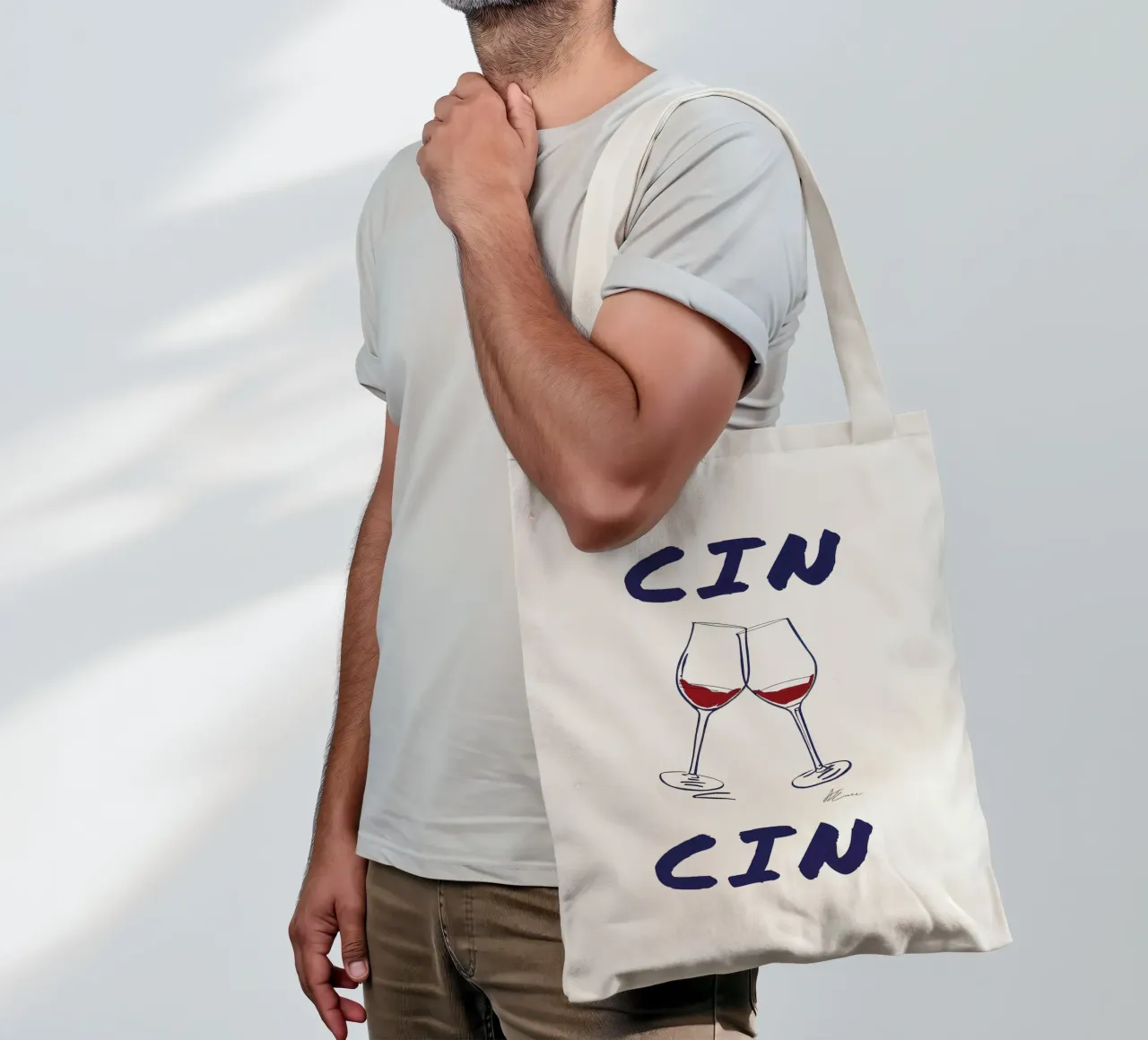 Cin Cin tote bag by Mildred Store