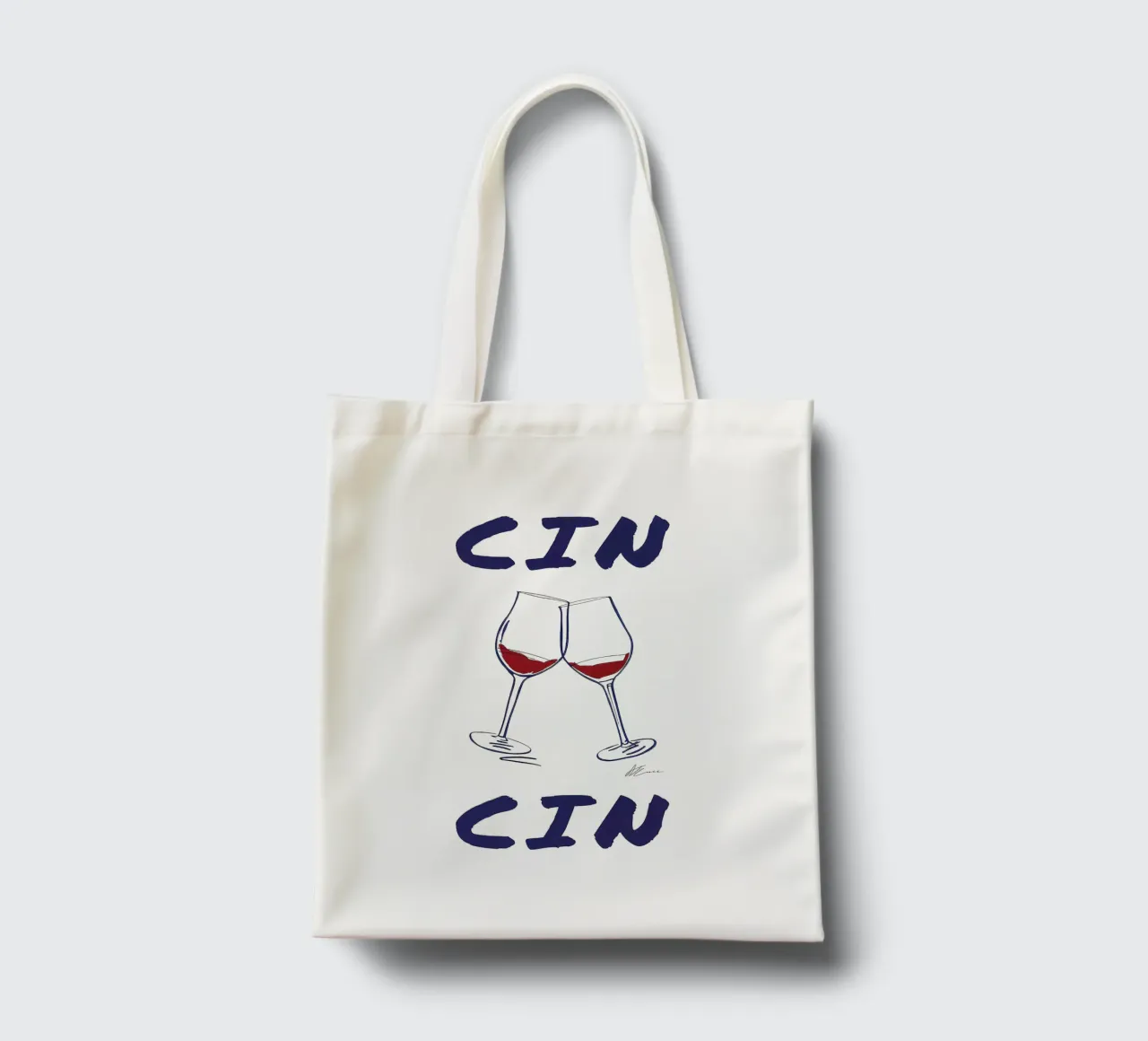 Cin Cin tote bag by Mildred Store