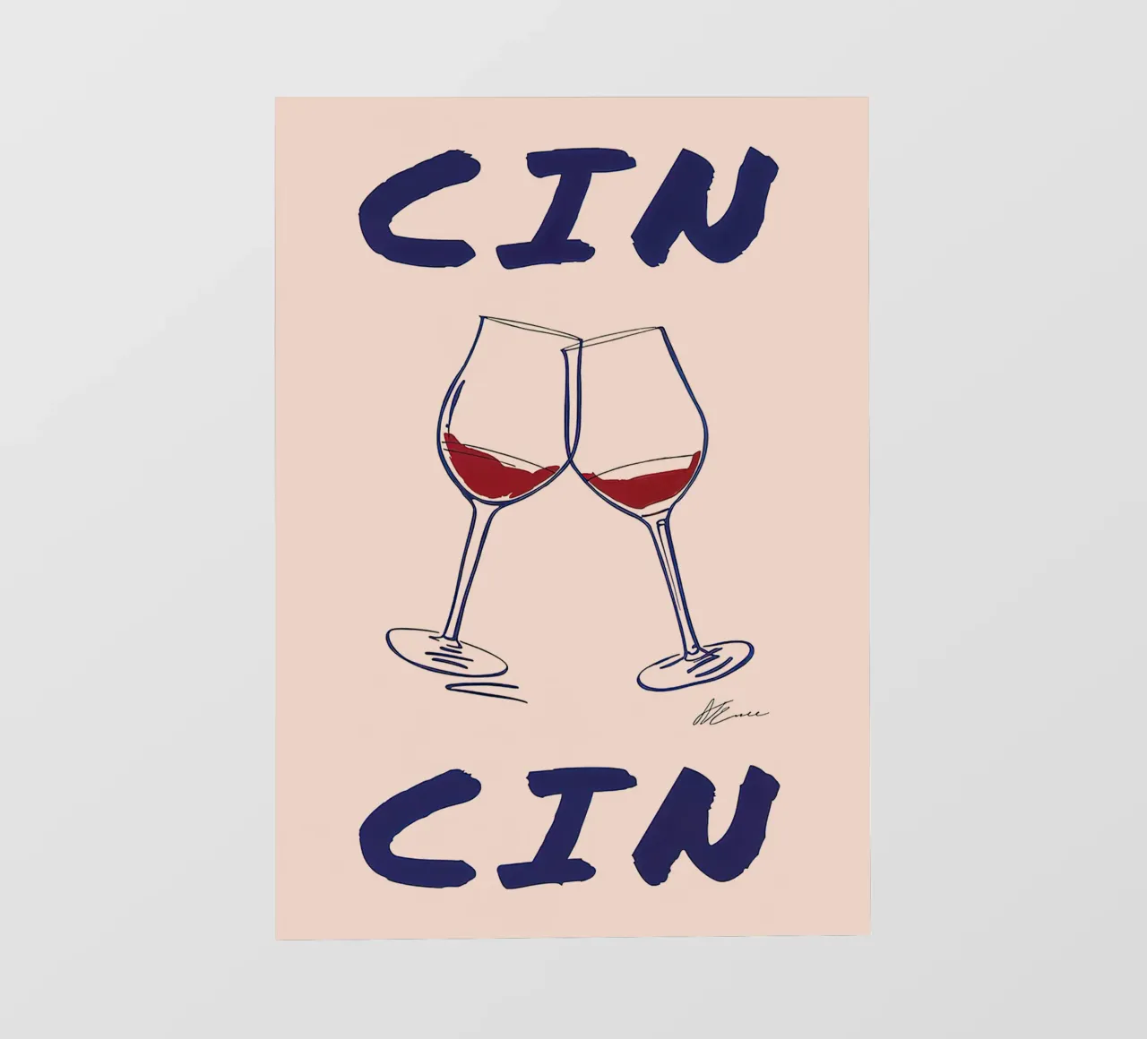 Cin Cin pellicola backlit da Mildred Store