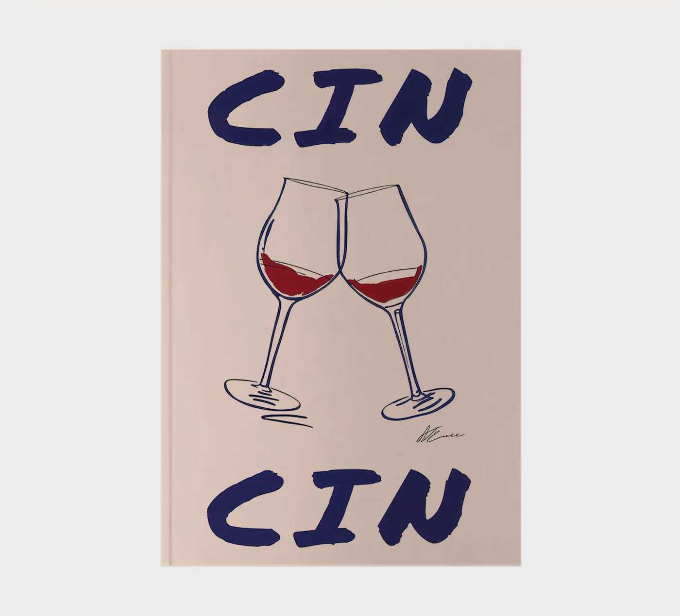 Cin Cin notebook by Mildred Store