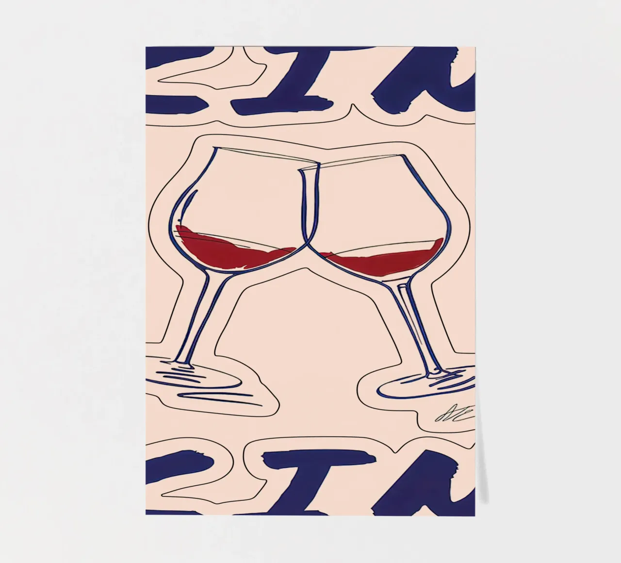 Cin Cin sticker sheet by Mildred Store