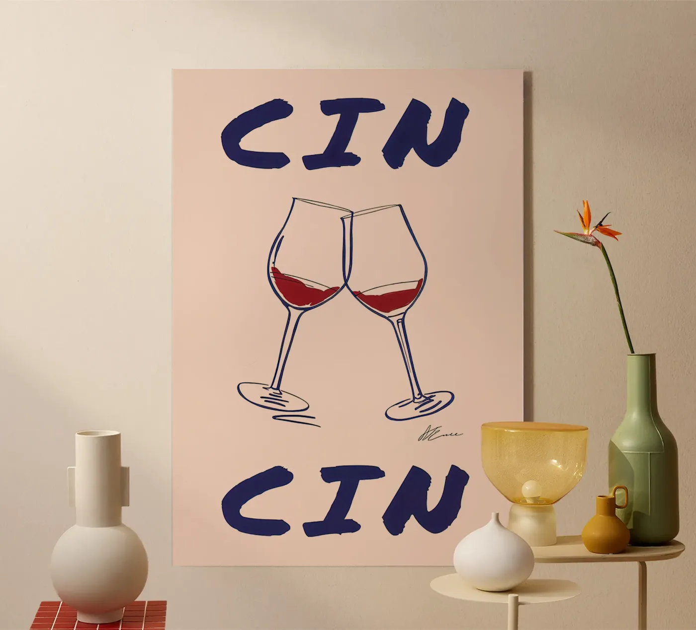 Cin Cin plexiglass da Mildred Store