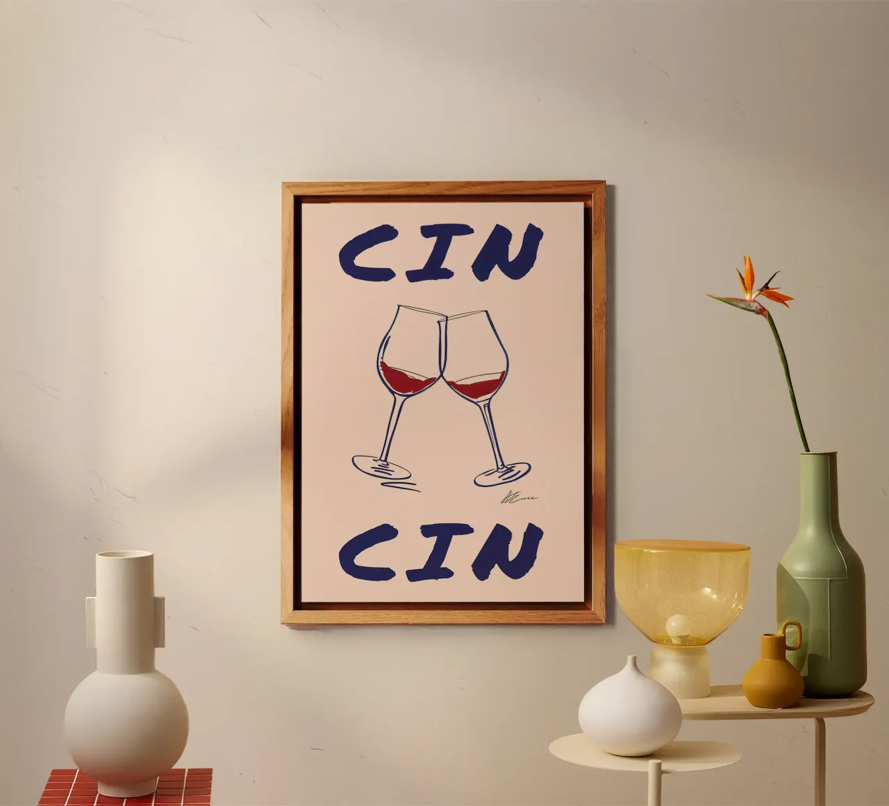 Cin Cin forex plate by Mildred Store