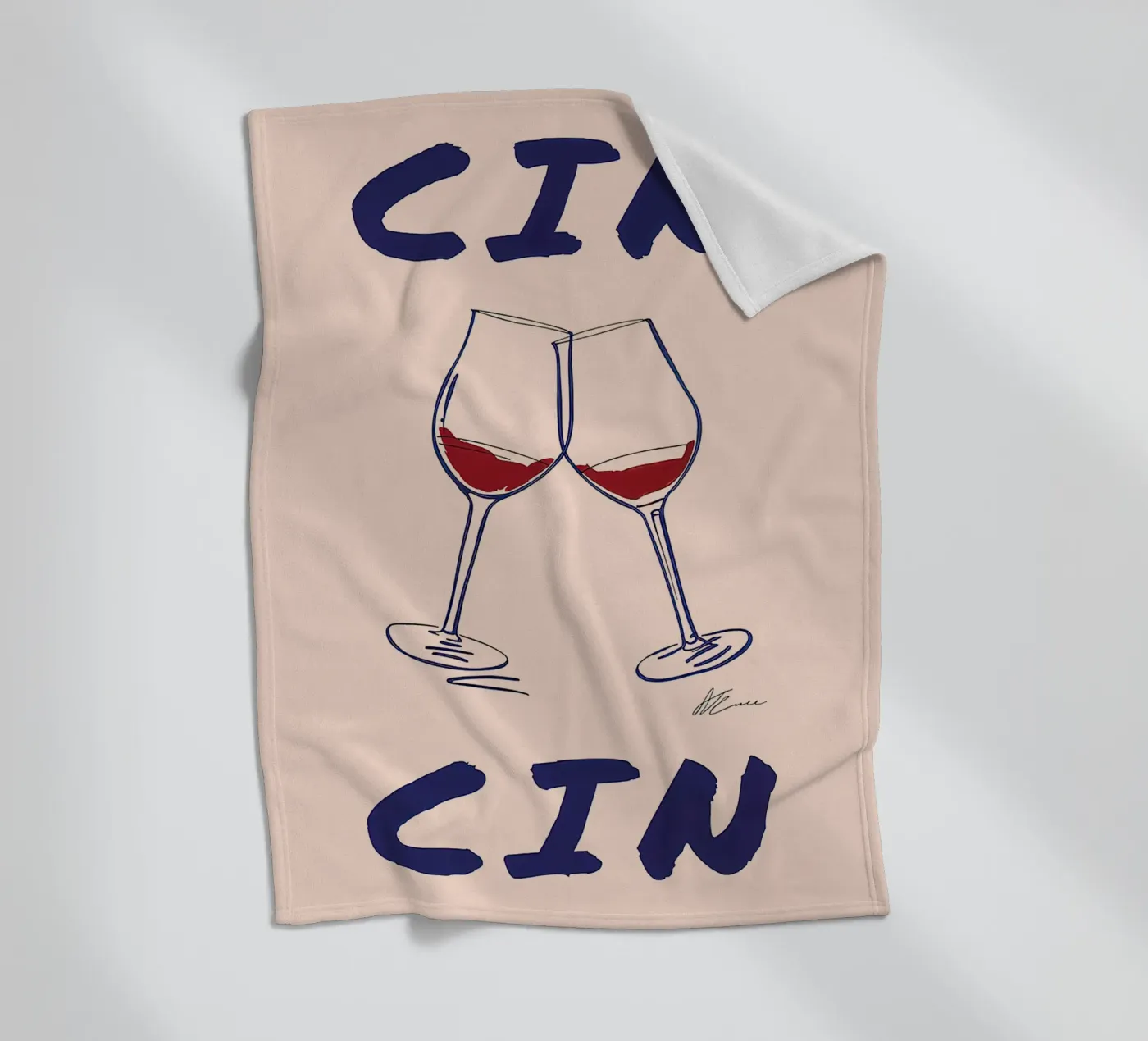 Cin Cin fleecedeken van Mildred Store