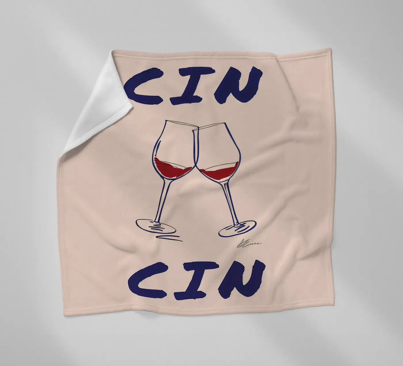 Cin Cin fleecedeken van Mildred Store