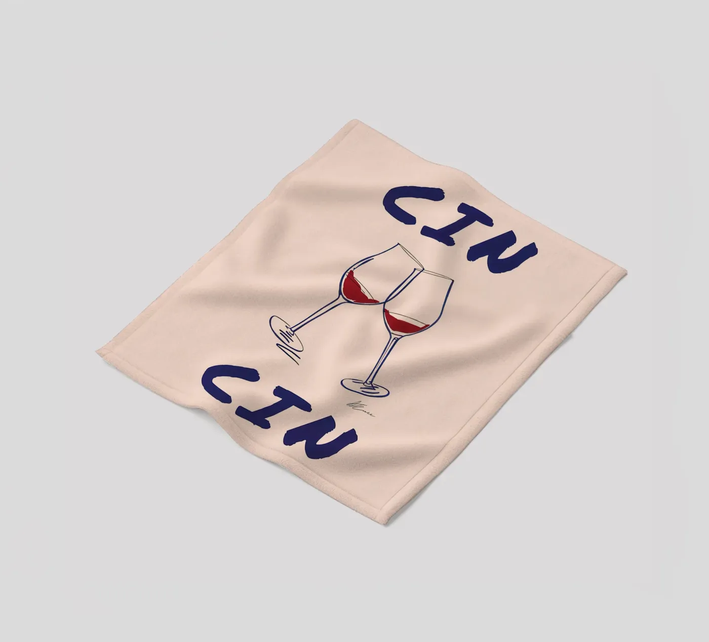 Cin Cin fleecedeken van Mildred Store