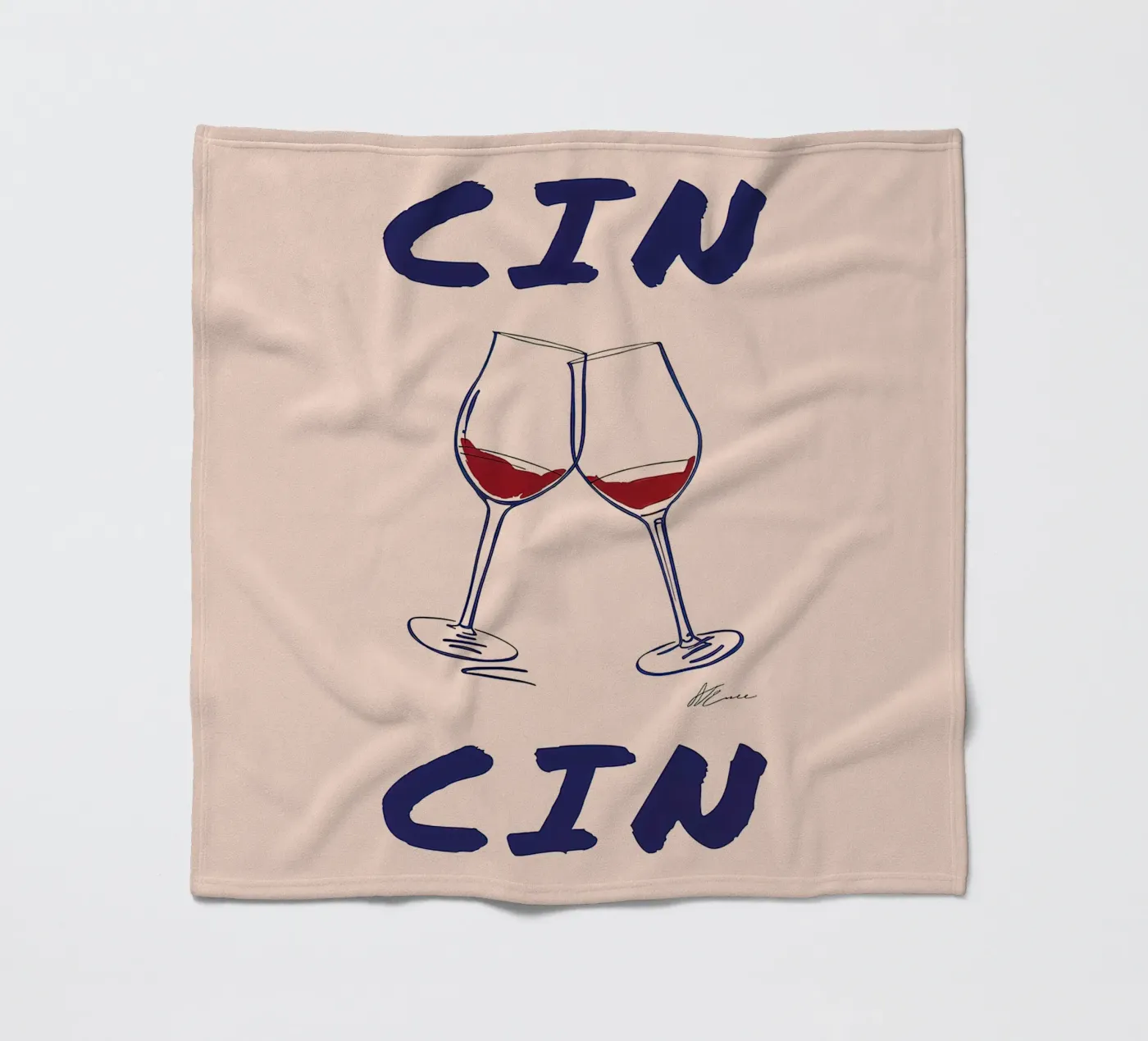 Cin Cin fleecedeken van Mildred Store