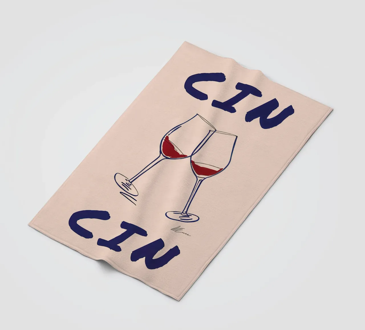 Cin Cin Fleecedecke von Mildred Store