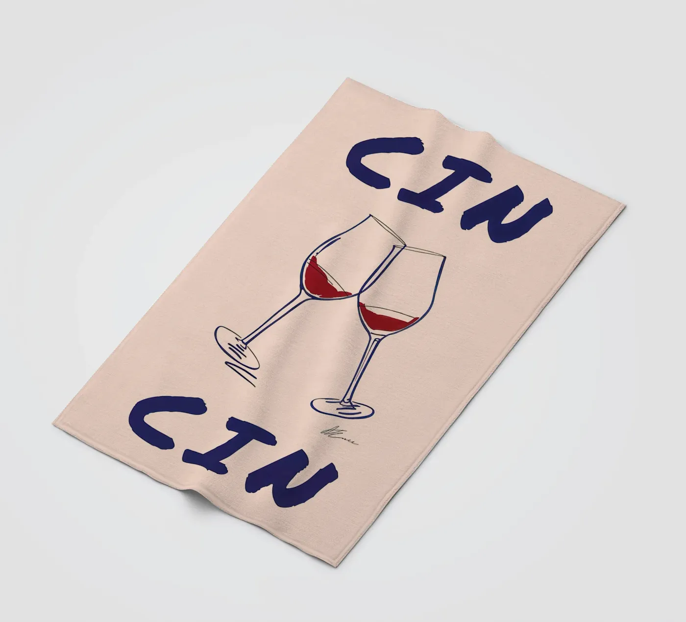 Cin Cin fleecedeken van Mildred Store