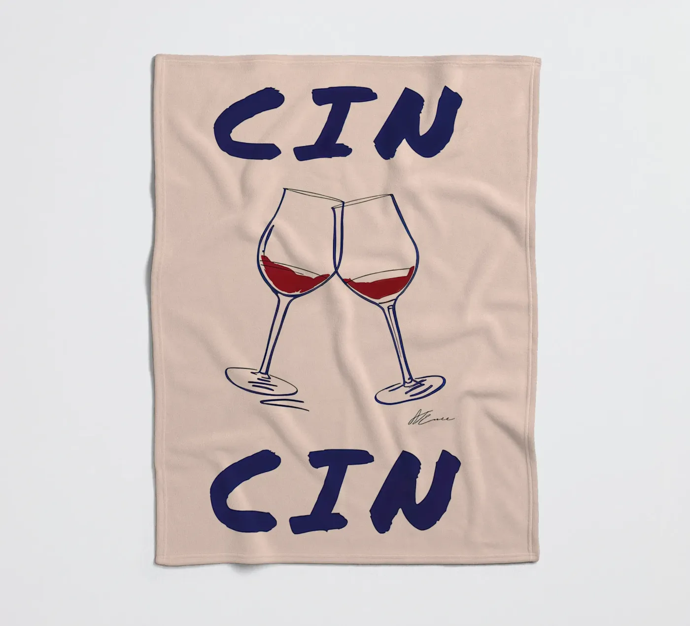 Cin Cin fleecedeken van Mildred Store