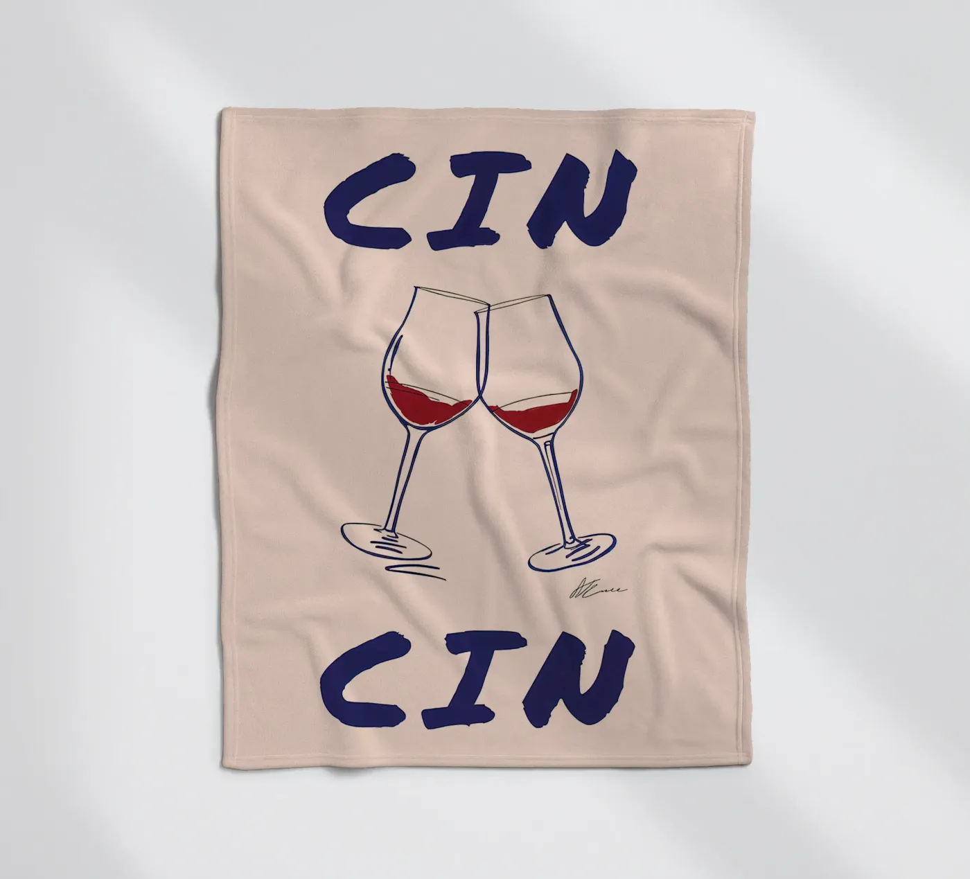 Cin Cin fleecedeken van Mildred Store