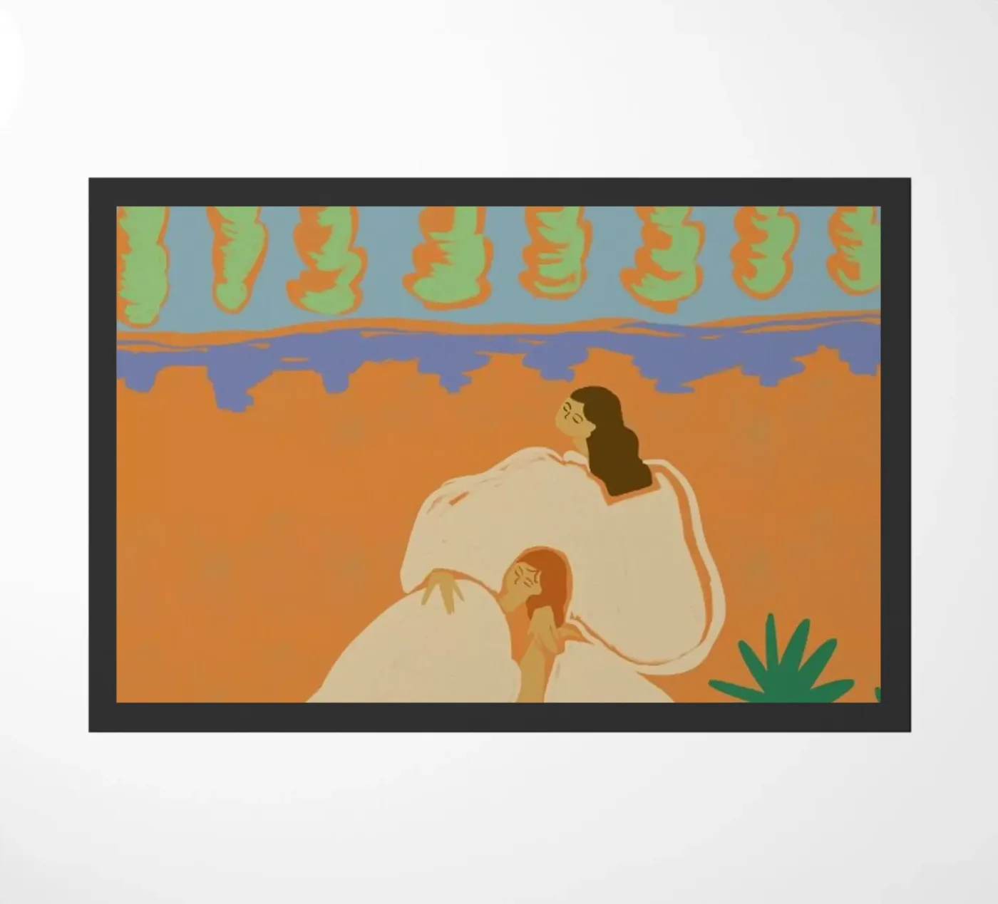 Sisters deurmat van Arty Guava