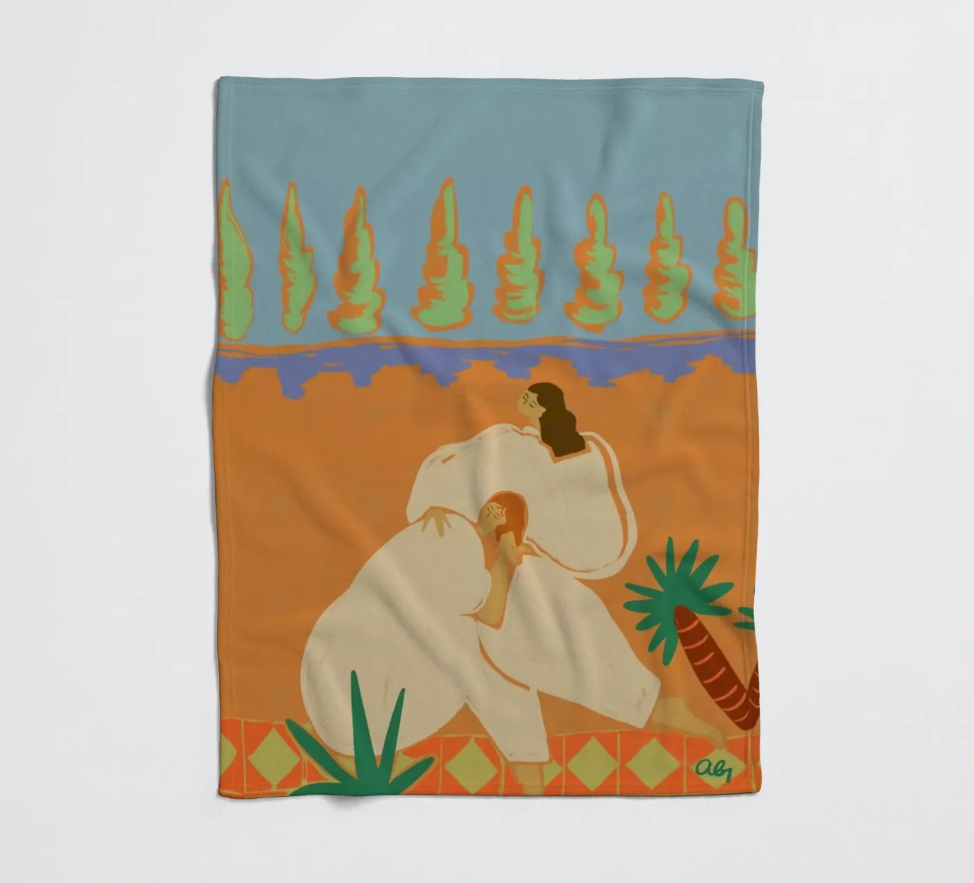 Sisters fleecedeken van Arty Guava