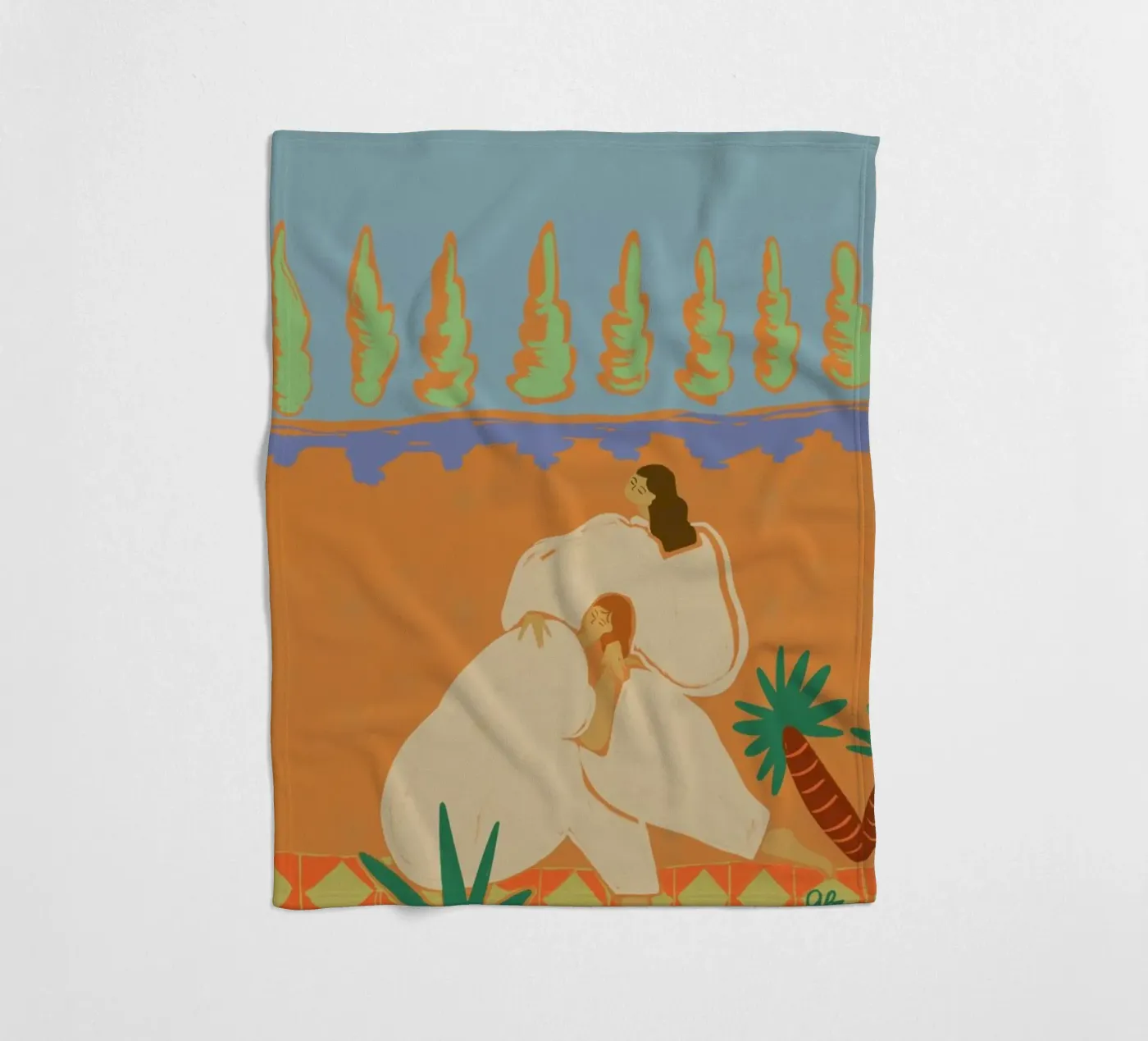 Sisters fleecedeken van Arty Guava