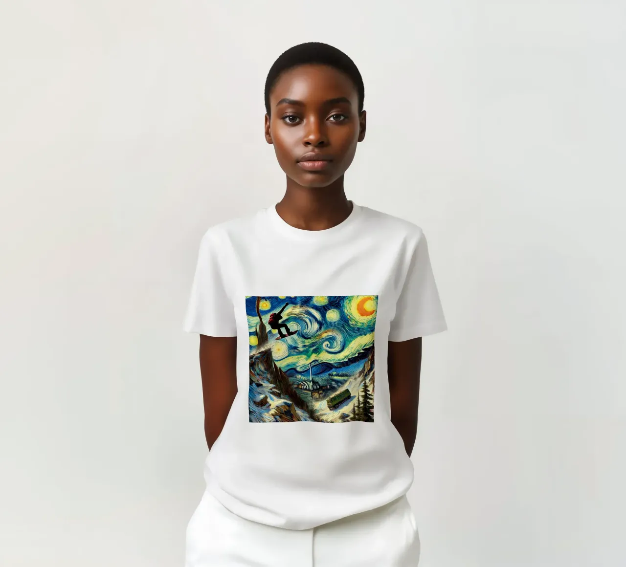 CATCH THE BUS t-shirt van Vintage Van Gogh