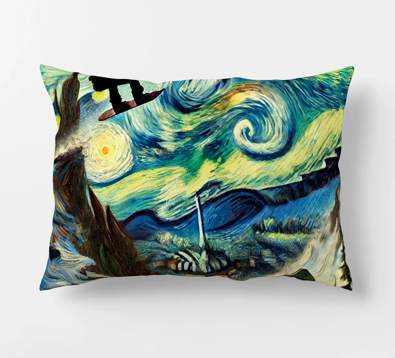 CATCH THE BUS cuscino da Vintage Van Gogh