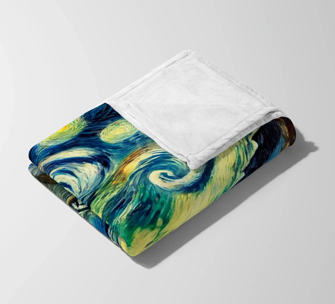 CATCH THE BUS coperta in pile da Vintage Van Gogh