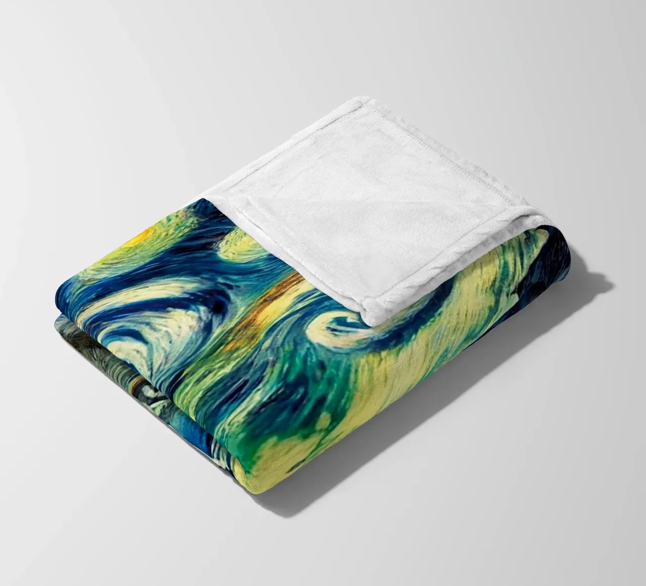 CATCH THE BUS coperta in pile da Vintage Van Gogh