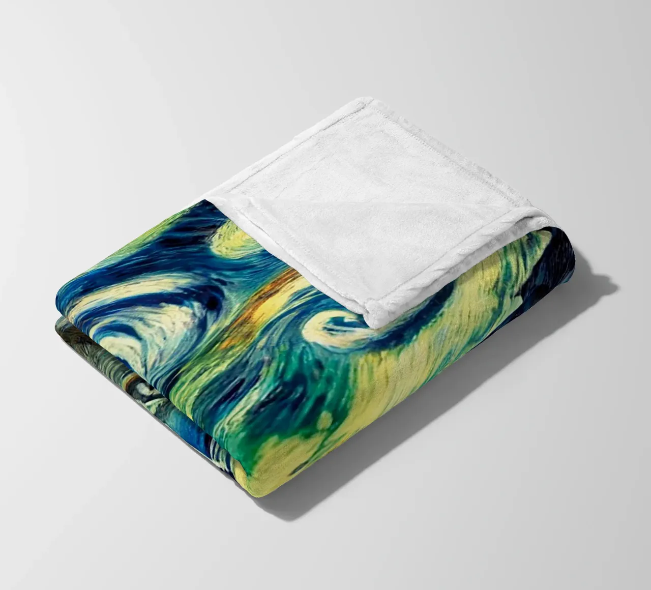 CATCH THE BUS coperta in pile da Vintage Van Gogh