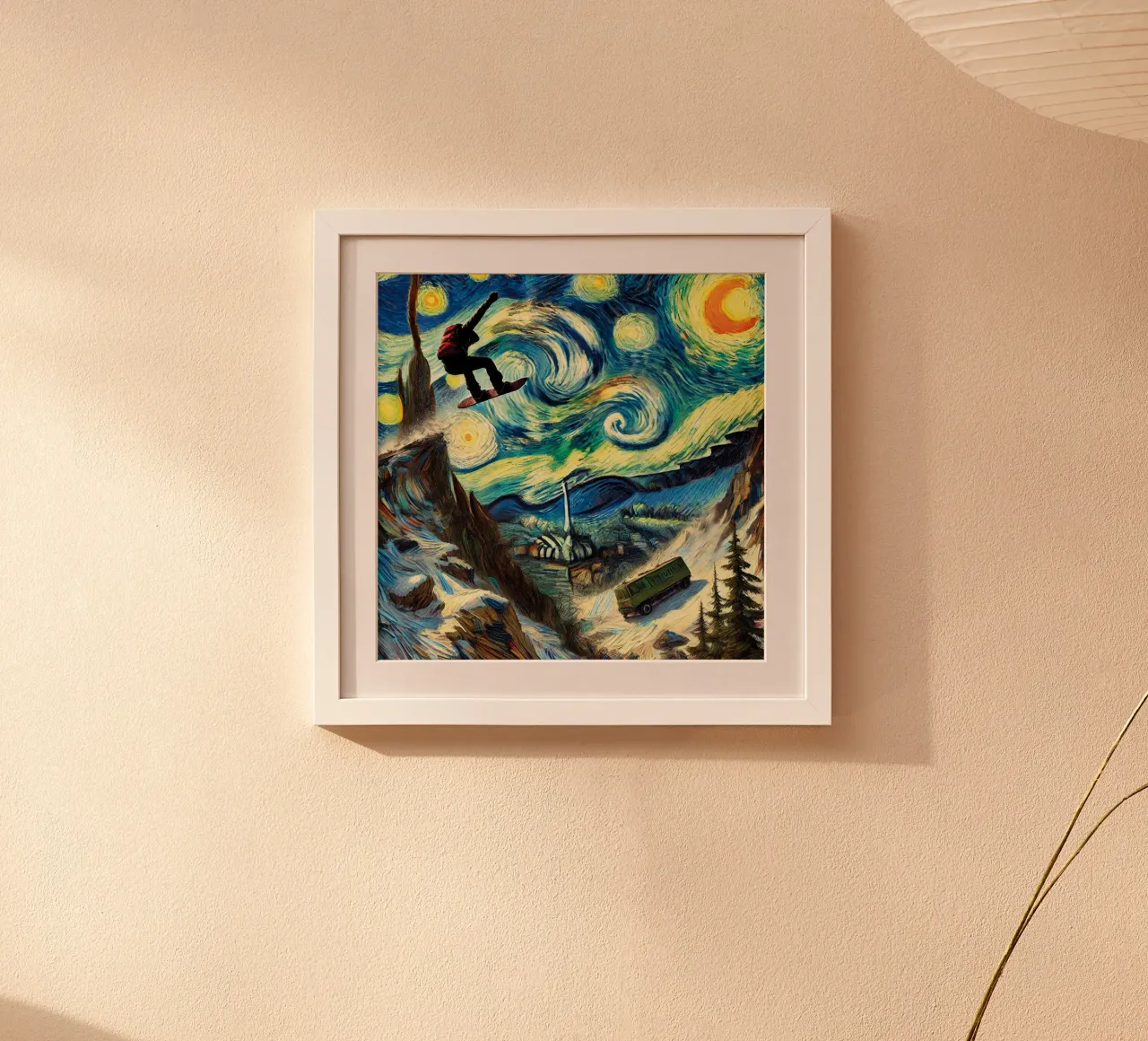 CATCH THE BUS poster da Vintage Van Gogh