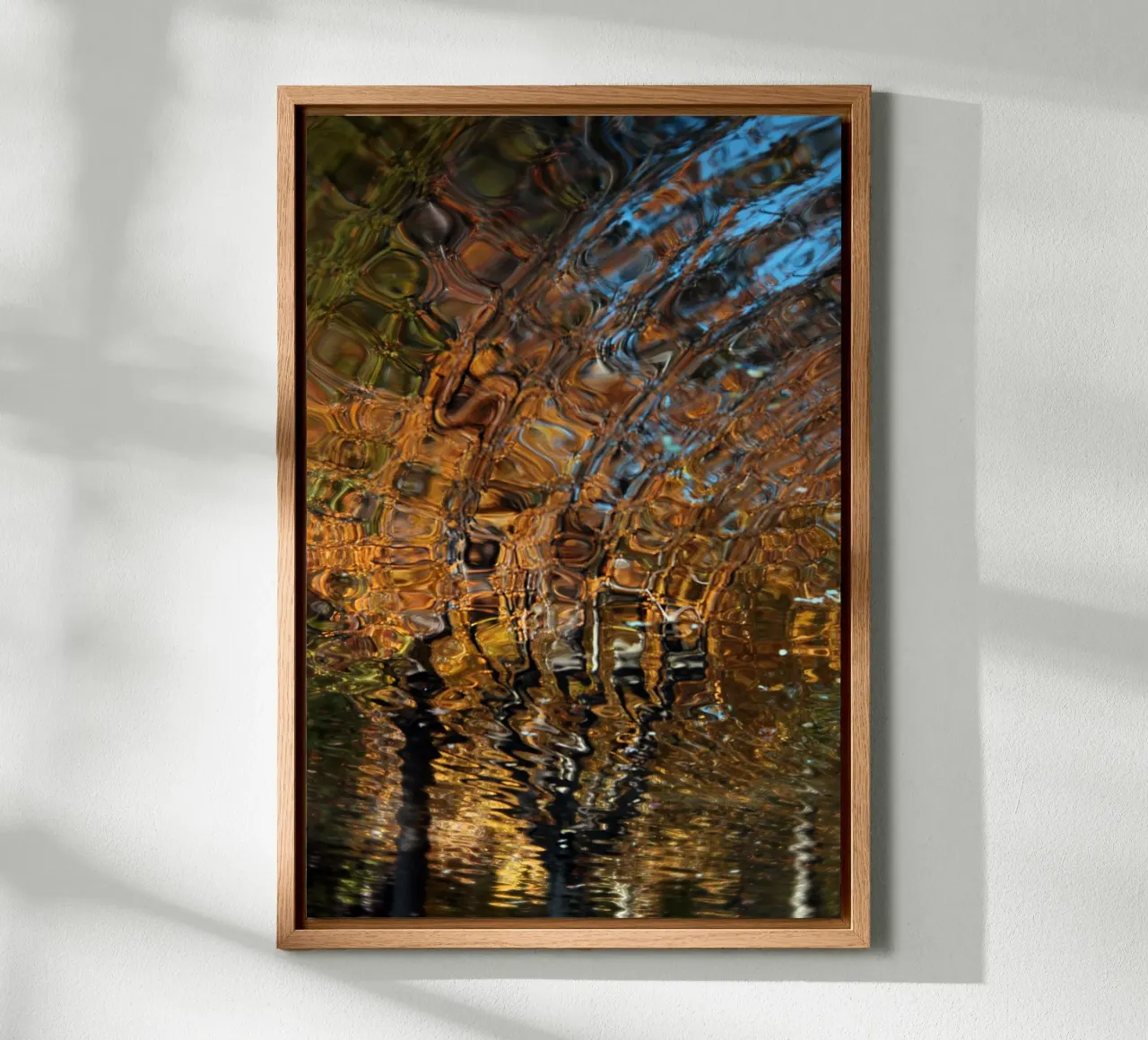 Goldwasser | o7 canvas by Wasserwelt by Steffi